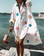 White Mini Floral / S