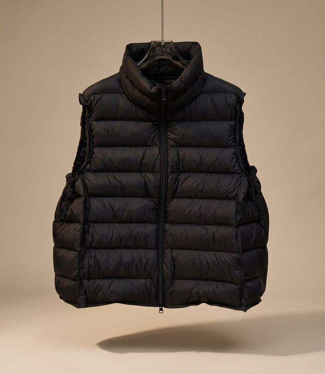 Women's Packable Quilted Two-Way Zip Puffer Vest