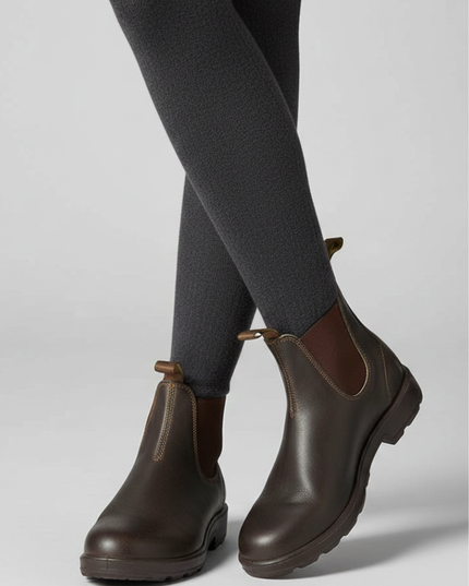Women's Pull-Tab Chelsea Boots with a Chunky Sole