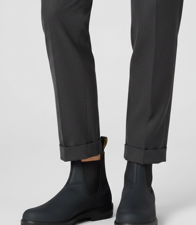 Women's Pull-Tab Chelsea Boots with a Chunky Sole