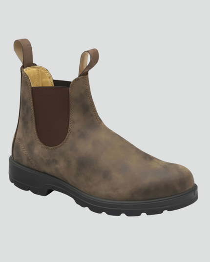 Women's Pull-Tab Chelsea Boots with a Chunky Sole