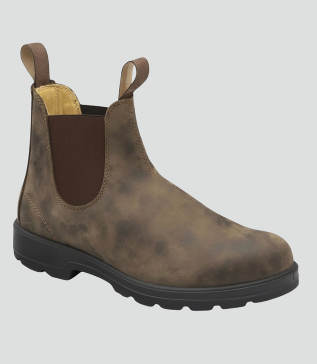Women's Pull-Tab Chelsea Boots with a Chunky Sole