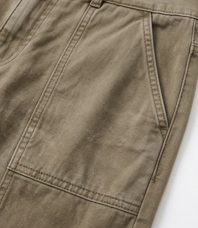 Women's Ruched-Hem High-Rise Tapered Ankle Pants