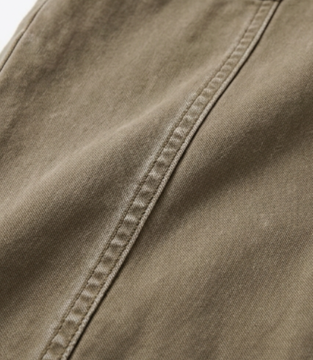 Women's Ruched-Hem High-Rise Tapered Ankle Pants