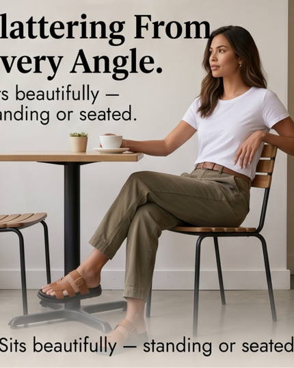 Women's Ruched-Hem High-Rise Tapered Ankle Pants