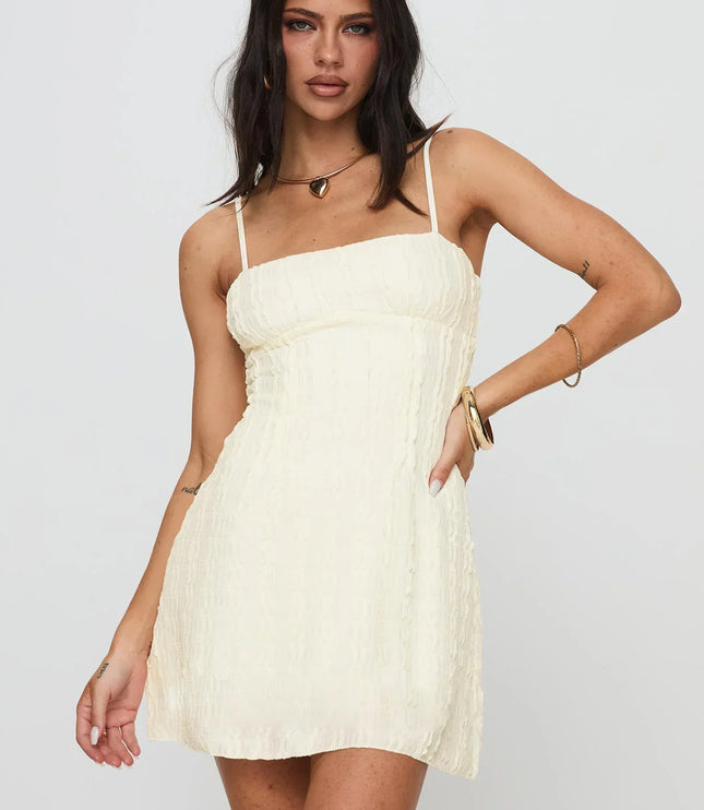 Women's Ruched Sleeveless Bodycon Mini Homecoming Dress