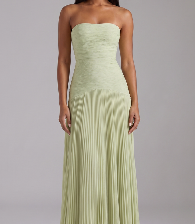 Women's Sage Green Satin Maxi Dress for Weddings and Prom