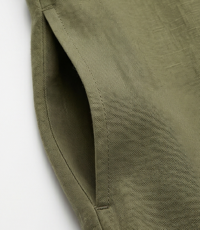 Women's Shirt Dress in a Relaxed Maxi Cut with Pockets