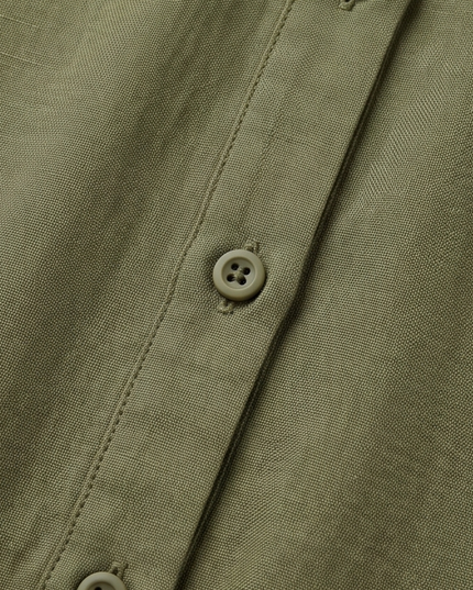Women's Shirt Dress in a Relaxed Maxi Cut with Pockets