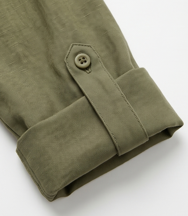 Women's Shirt Dress in a Relaxed Maxi Cut with Pockets