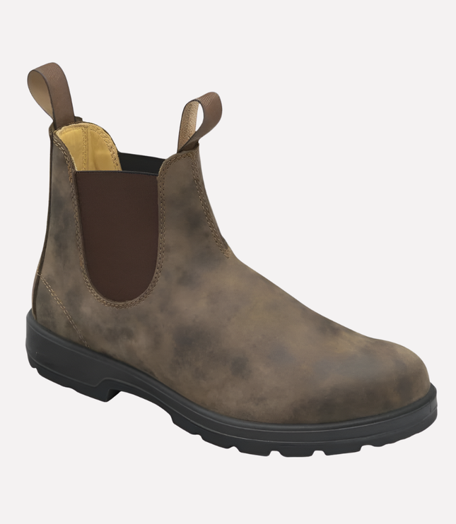 Women's Slip-On Chelsea Boots with an Elastic Gusset