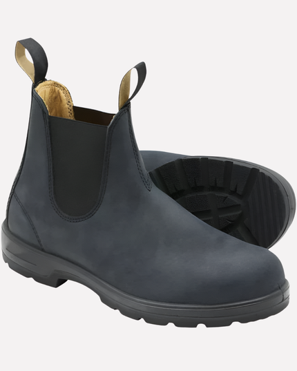 Women's Slip-On Chelsea Boots with an Elastic Gusset