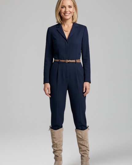 Women's Slouchy Suede-Look Knee-High Boots with Side Zip