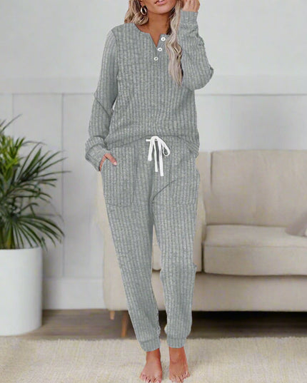 Women's Soft Loungewear in a Matching Top and Pants Set