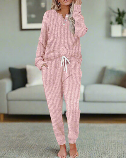 Women's Soft Loungewear in a Matching Top and Pants Set