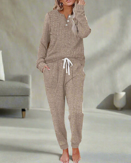 Women's Soft Loungewear in a Matching Top and Pants Set