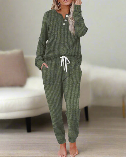 Women's Soft Loungewear in a Matching Top and Pants Set