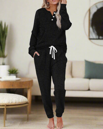 Women's Soft Loungewear in a Matching Top and Pants Set
