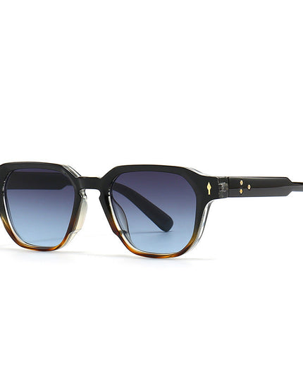 Women's Square Frame Sunglasses with Gradient Lenses