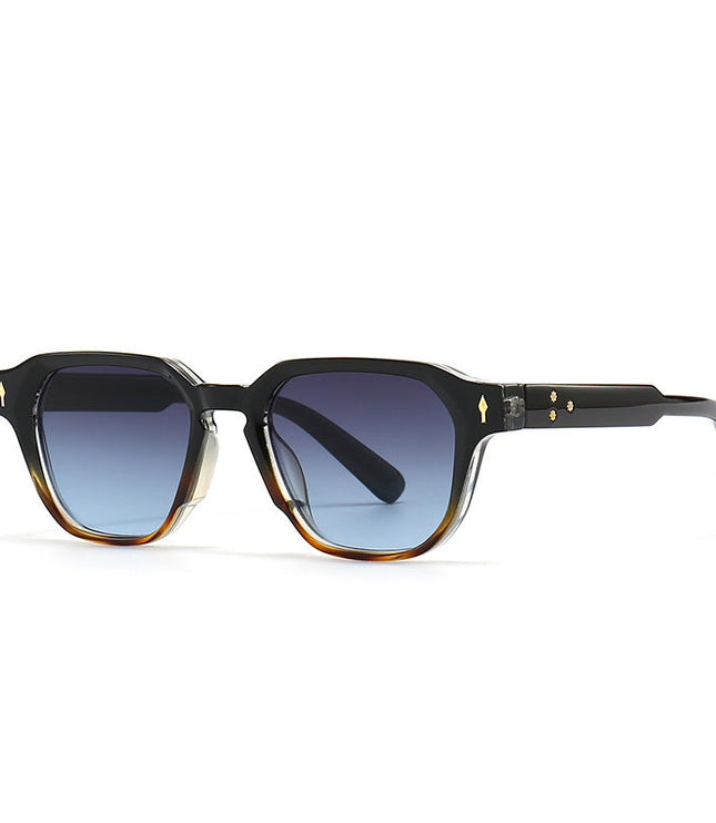 Women's Square Frame Sunglasses with Gradient Lenses