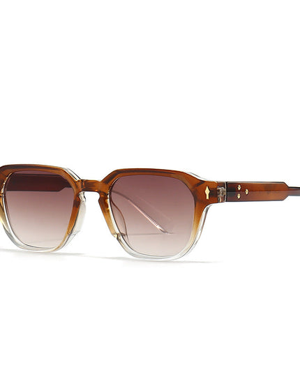 Women's Square Frame Sunglasses with Gradient Lenses