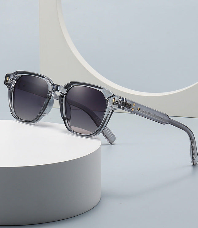 Women's Square Frame Sunglasses with Gradient Lenses