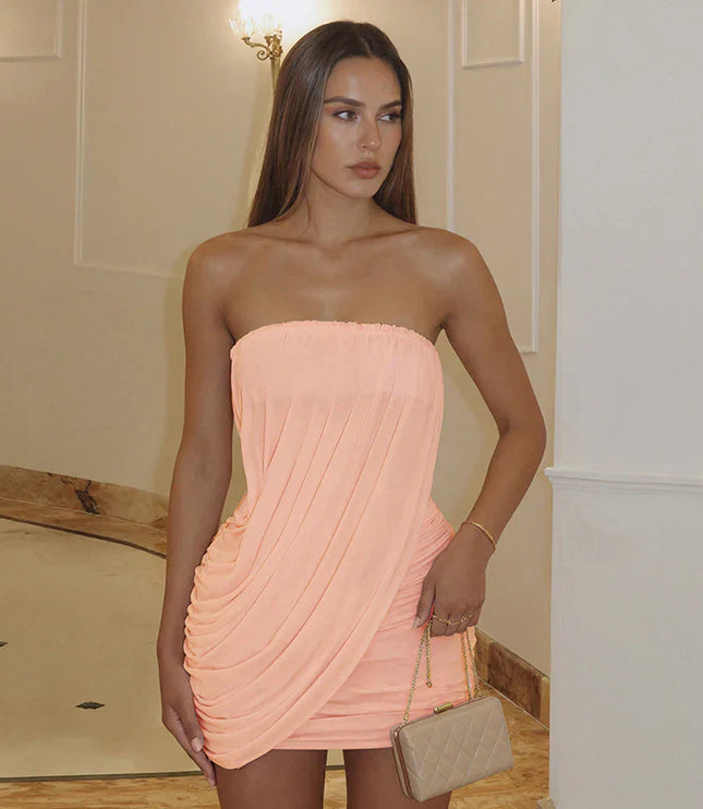 Women's Square Neck Bodycon Mini Dress Sleeveless Homecoming