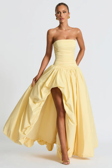 strapless high low dress Alyce Paris 61829 Mikado High-Low 2 / Black Whether for a traditional chapel wedding or an elegant outdoor ceremony Women's Strapless High-Low Ruched Evening
