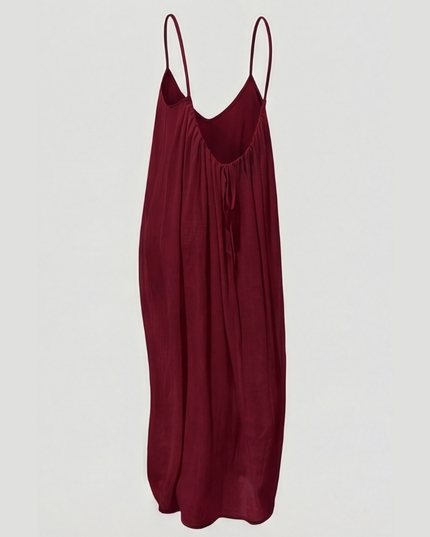 Women's Strappy Open-Back Floor-Length Maxi Sundress