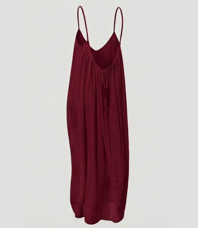 Women's Strappy Open-Back Floor-Length Maxi Sundress