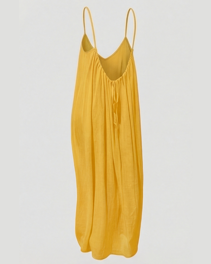 Women's Strappy Open-Back Floor-Length Maxi Sundress