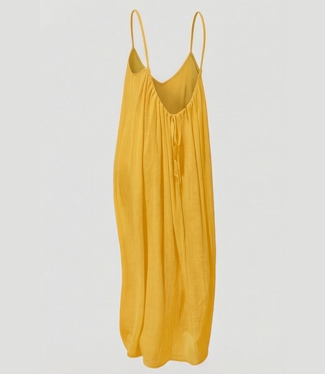 Women's Strappy Open-Back Floor-Length Maxi Sundress