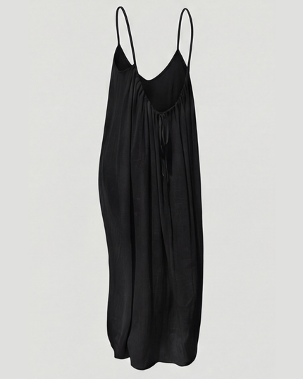 Women's Strappy Open-Back Floor-Length Maxi Sundress
