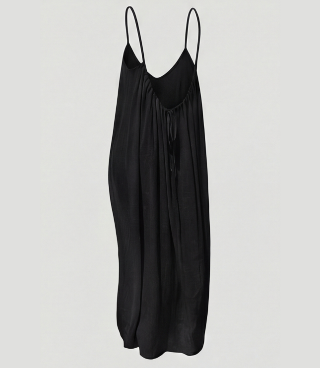Women's Strappy Open-Back Floor-Length Maxi Sundress