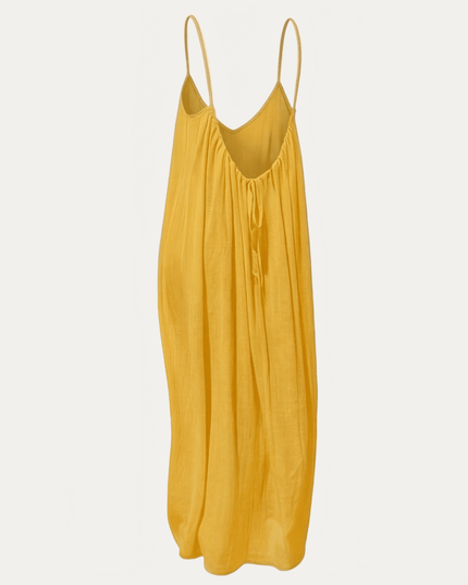 Women's Strappy Open-Back Floor-Length Maxi Sundress
