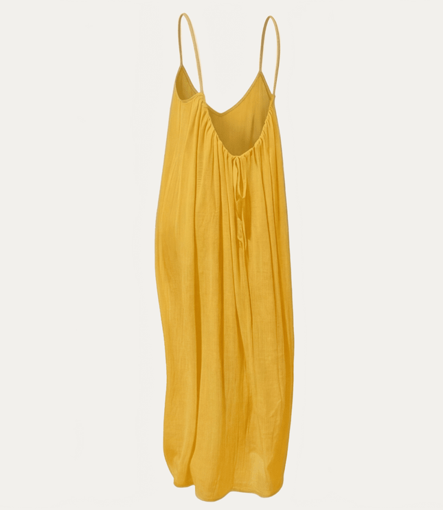 Women's Strappy Open-Back Floor-Length Maxi Sundress