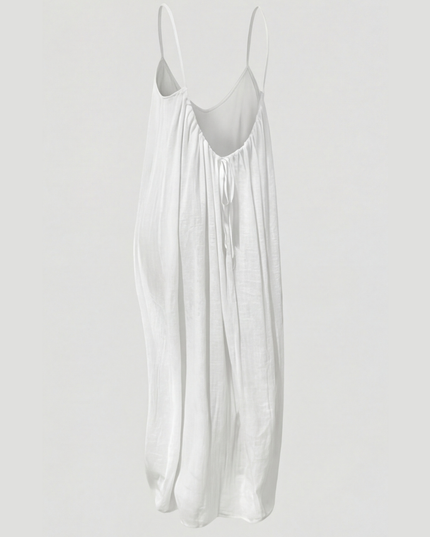 Women's Strappy Open-Back Floor-Length Maxi Sundress