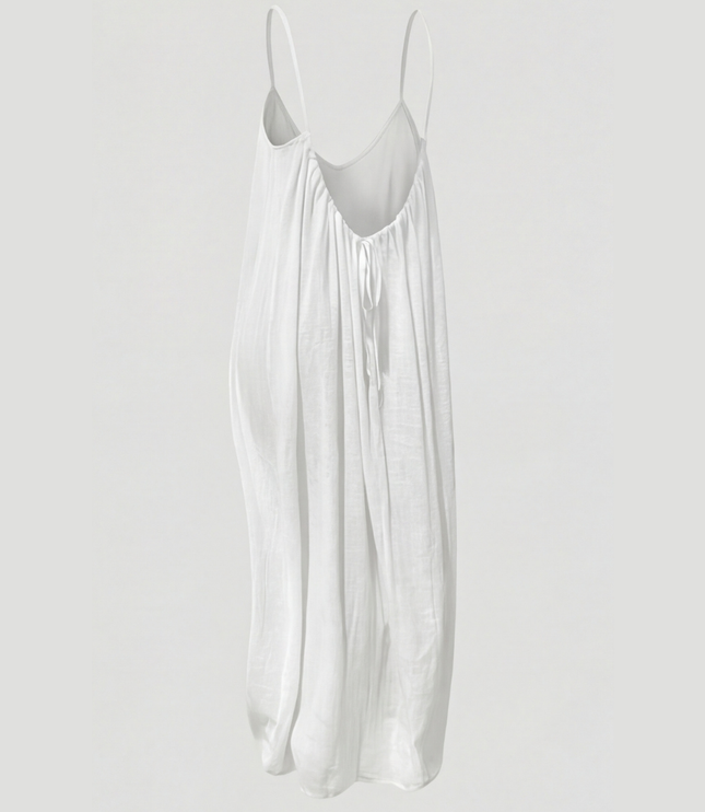 Women's Strappy Open-Back Floor-Length Maxi Sundress