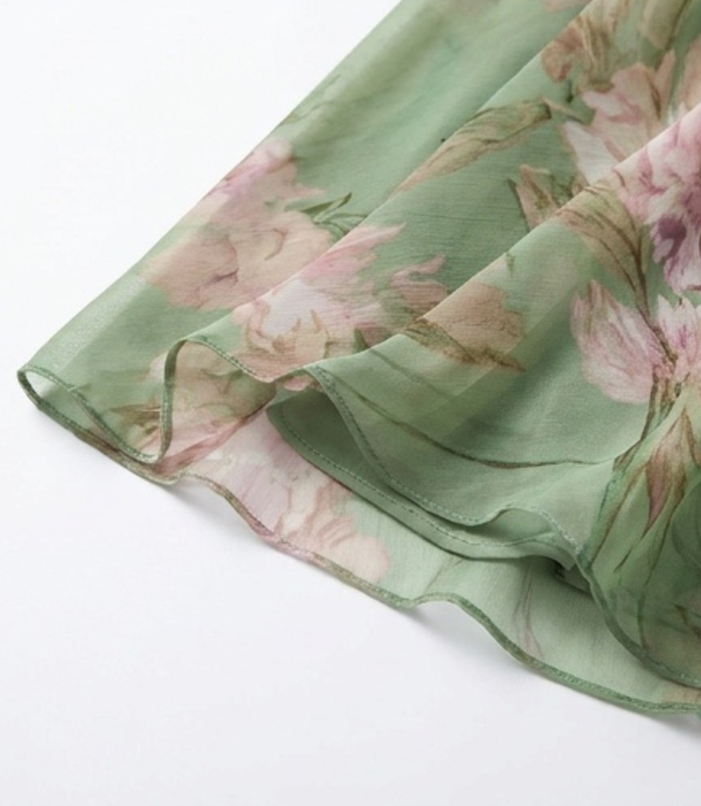 Women's Summer Maxi Dress in Floral with Halter Neck