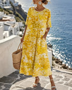 Yellow Floral / XS
