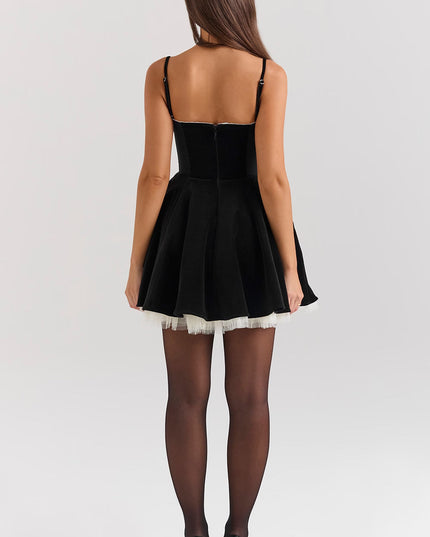 Women's Sweetheart Neck Skater Mini Homecoming Party Dress