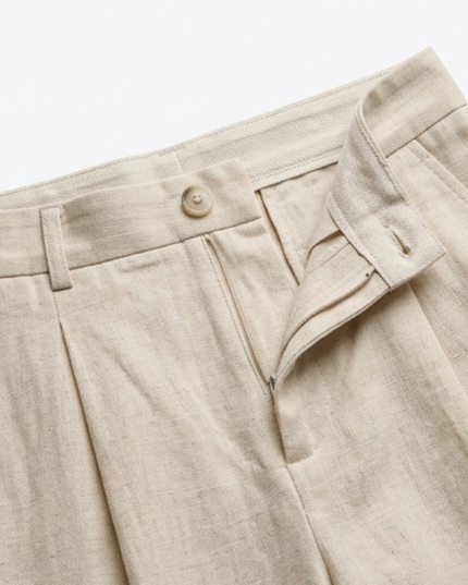 Women's Tapered Trousers Suit Set with a Single-Button Blazer
