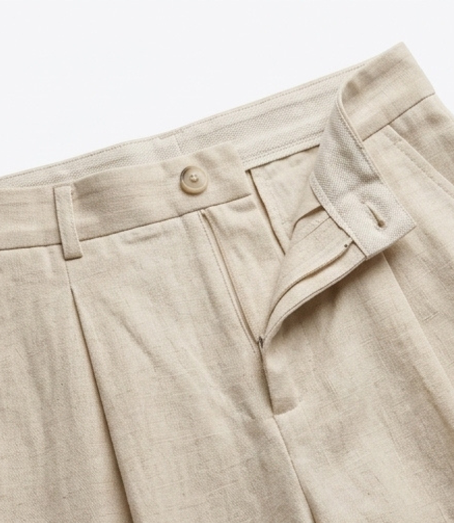 Women's Tapered Trousers Suit Set with a Single-Button Blazer