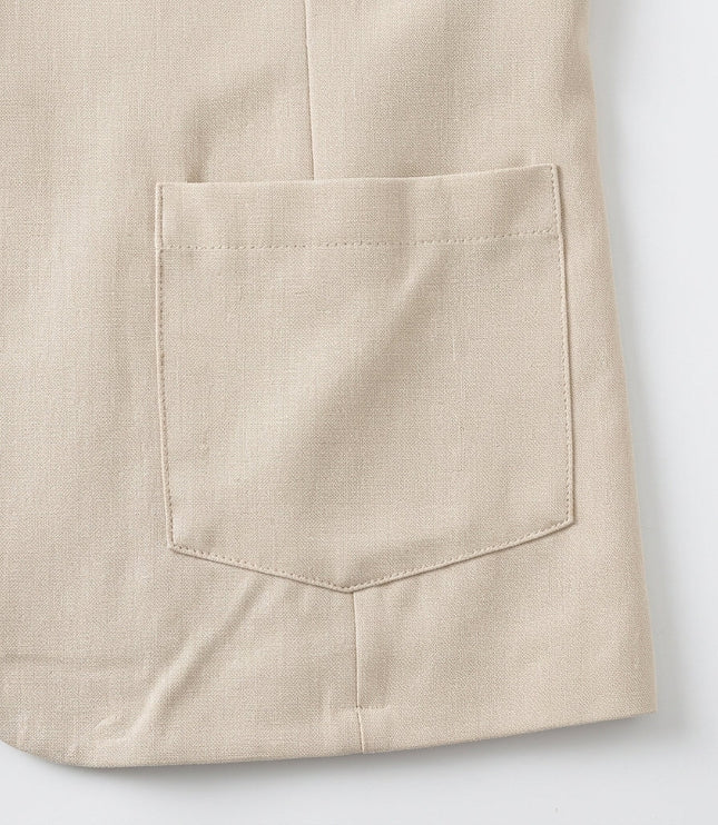 Women's Tapered Trousers Suit Set with a Single-Button Blazer