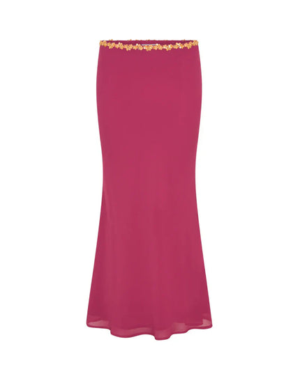 Women's Two Piece Co-ord Set Crop Top and Skirt Summer