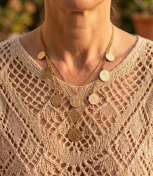 Women's V-Neck Pullover Top in a Relaxed Open Crochet Knit
