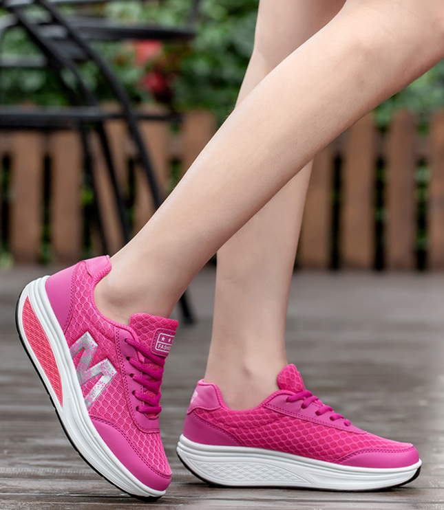Women's Walking Sneakers with Arch Support and Cushioning