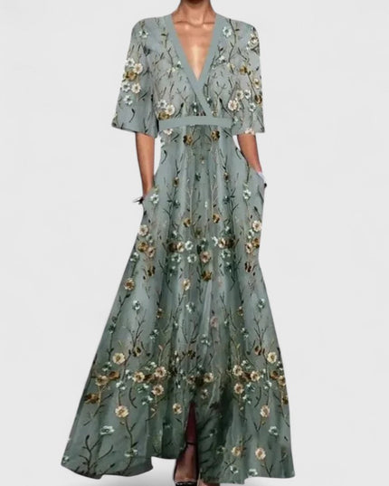 Women's Wide Leg Pants Two-Piece with a Crossover Wrap Top