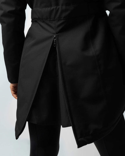 Women's Winter Coat in a Utility Parka Cut with a High Neck