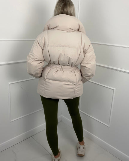 Women's Winter Puffer Jacket, Short and Quilted